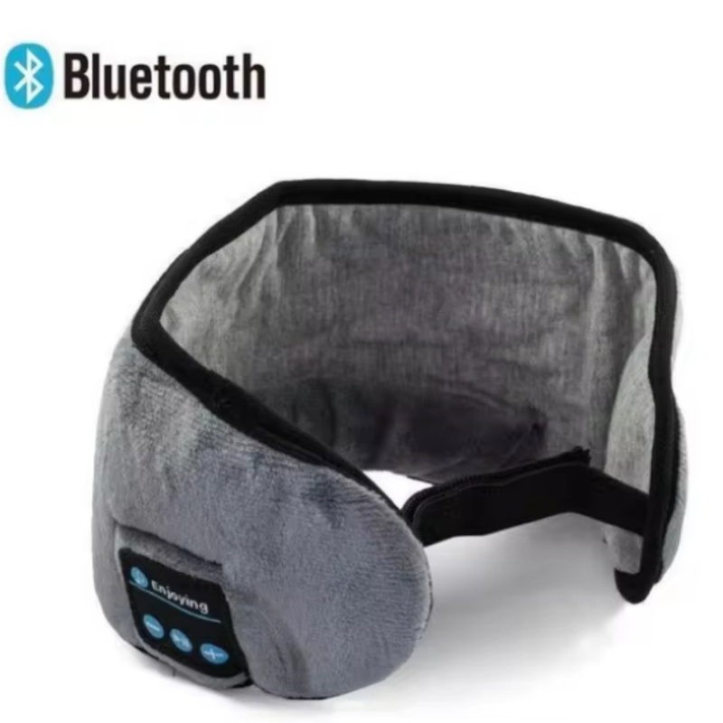 Máscara de Dormir com Fone de Ouvido Bluetooth – Conforto e Som para Noites Tranquilas!